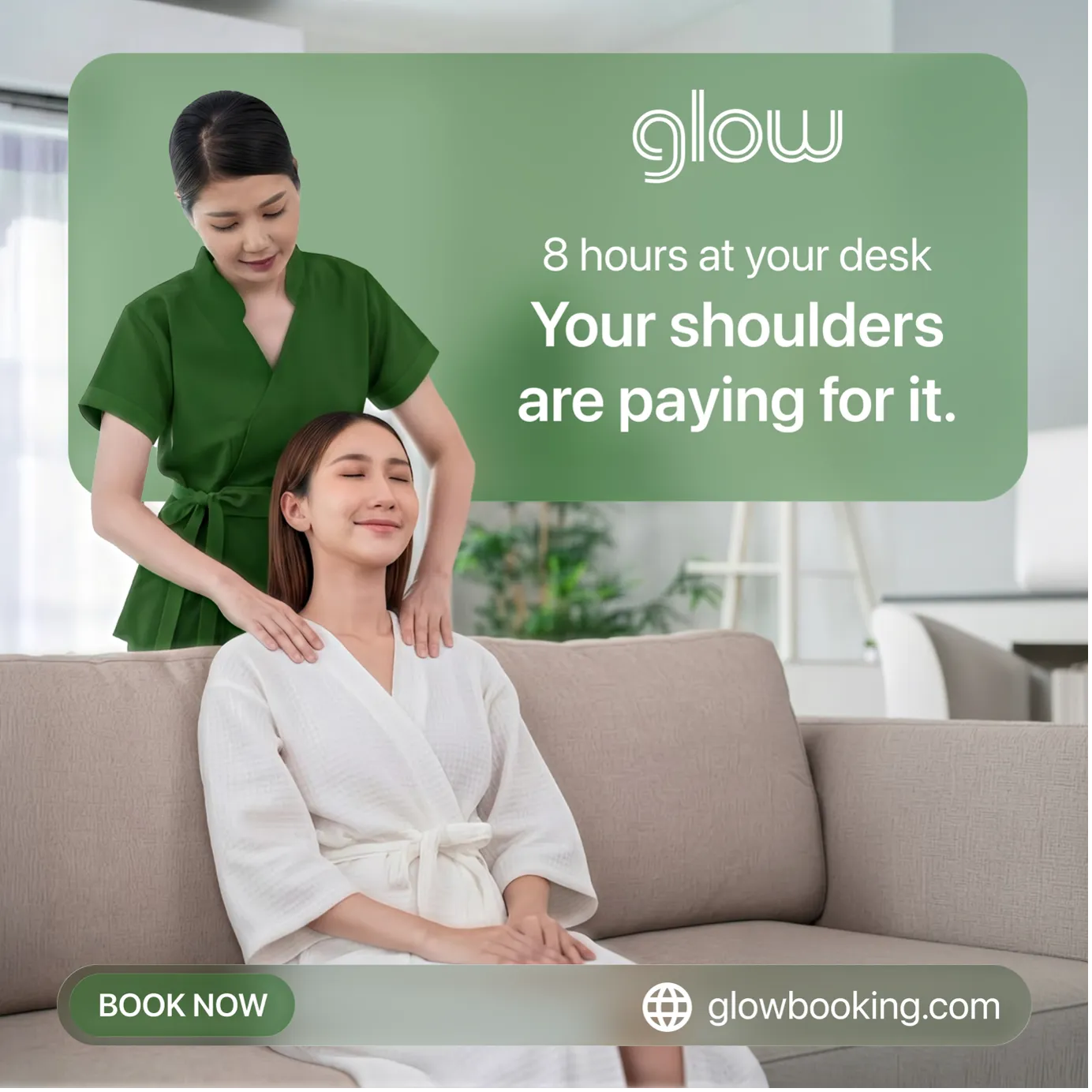 Glow App - Nền tảng kết nối dịch vụ chăm sóc tại nhà tiện lợi