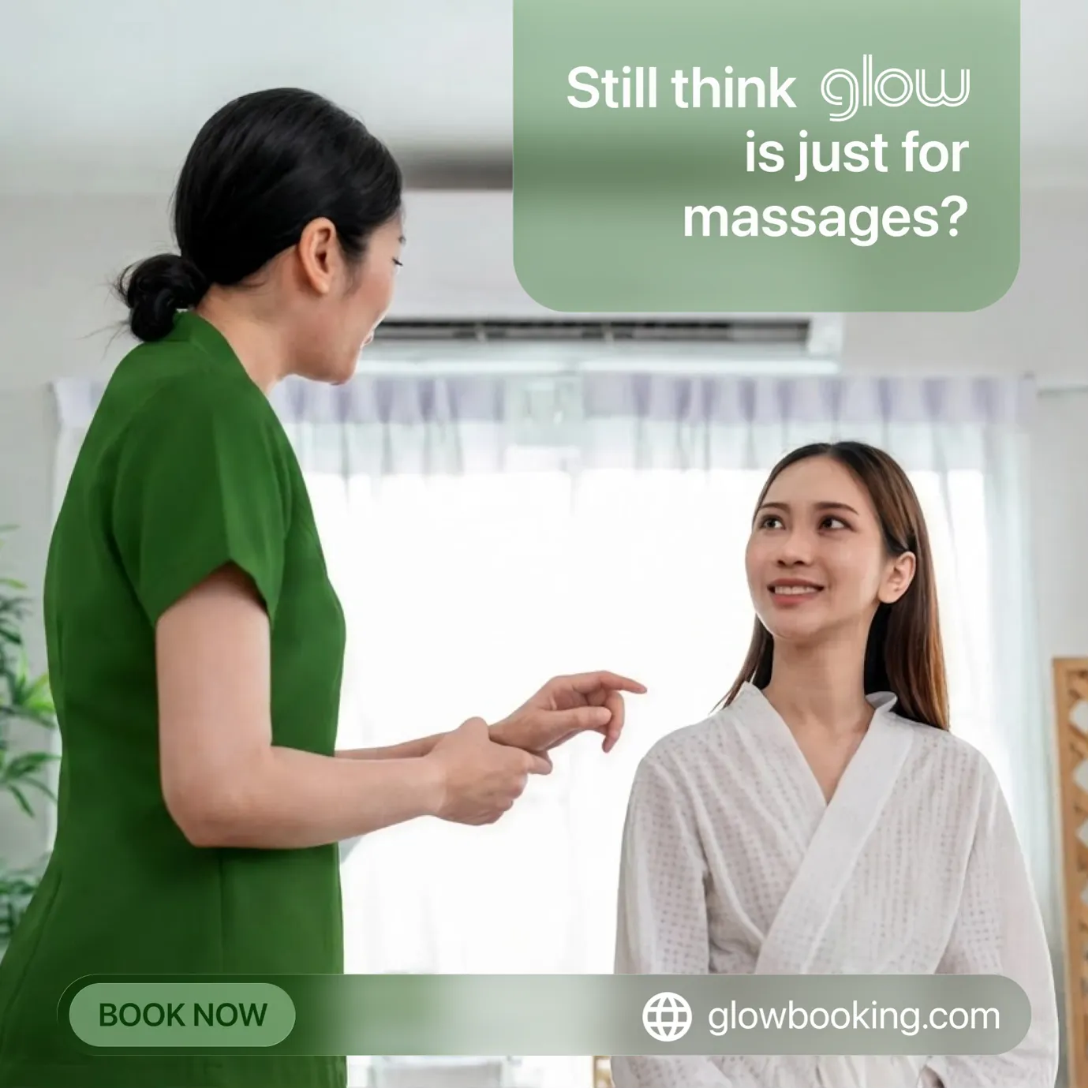 Glow App - Nền tảng kết nối dịch vụ chăm sóc tại nhà tiện lợi