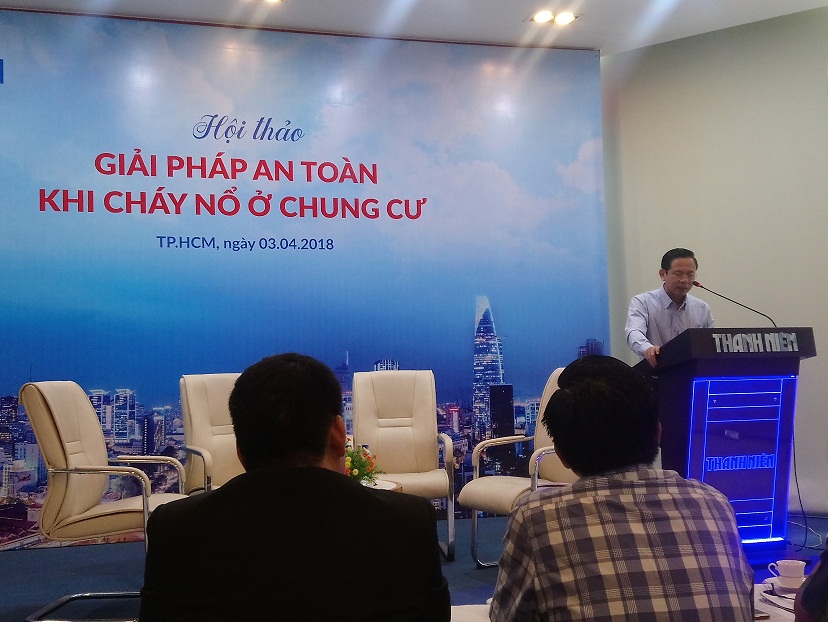 Giải pháp an toàn khi cháy nổ chung cư