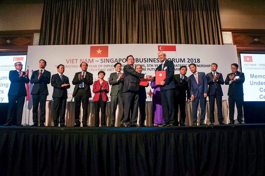 C.T Group ký nhiều thỏa thuận quan trọng tại DĐDN Việt Nam - Singapore 2018