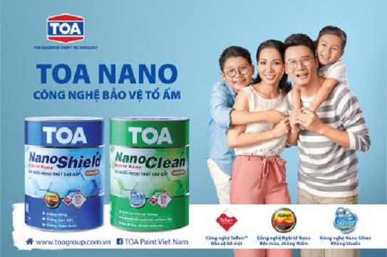 Công ty sơn Toa ra mắt bộ đôi sản phẩm TOA NanoShield và TOA NanoClean