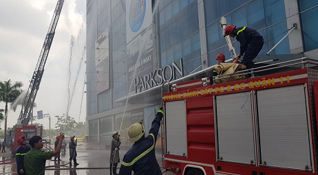 C.T Group triển khai PCCC tại C.T Plaza Trường Sơn