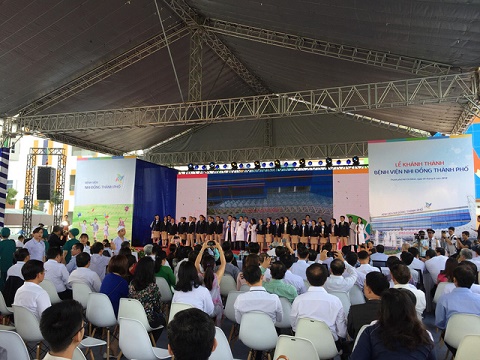 TP.HCM khánh thành Bệnh viện Nhi Đồng hơn 4.500 tỉ