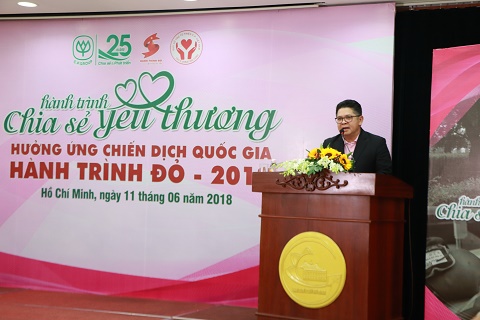 Hành trình Đỏ 2018: dự kiến tiếp nhận 30.000 đơn vị máu