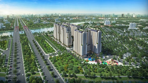 Dream Home Riverside- Sức hút căn hộ giá vừa tầm