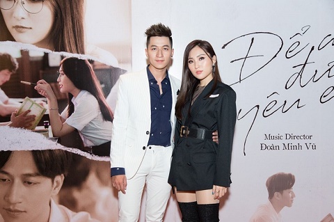 Cặp đôi Duy Ngọc – Annie thể hiện tình cảm trong sáng với “Để anh được yêu em”