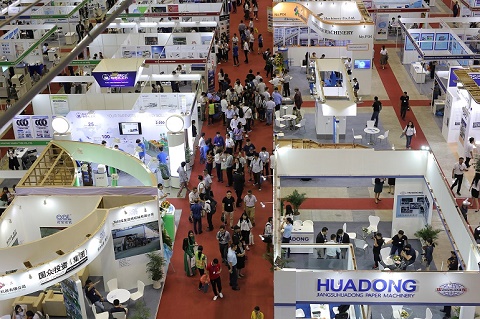 Khai mạc triễn lãm thương mại quốc tế 3 chuyên ngành: Giấy, cao su và in ấn