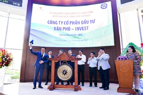 Văn phú Invest niêm yết trên sàn HOSE