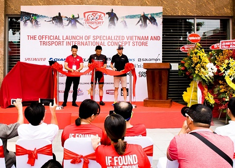 Khai trương Showroom Trisport International tại TP.HCM