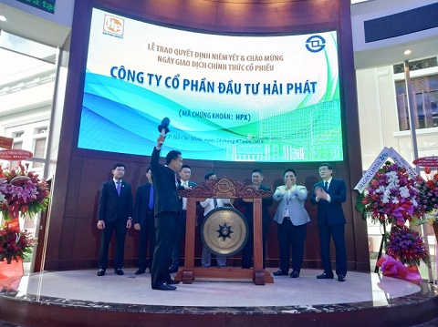 Công ty cổ phần Đầu tư Hải Phát (mã chứng khoán HPX) chào sàn Hose
