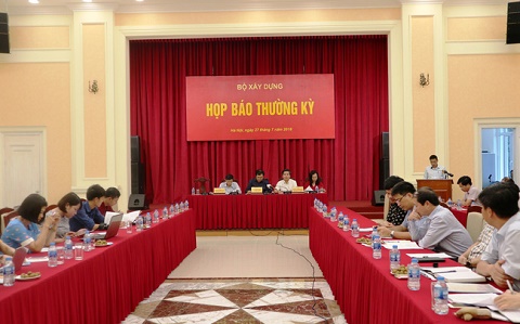 Lãnh đạo Bộ Xây dựng: 