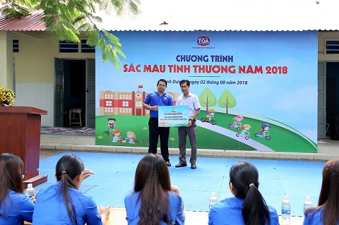 Sơn Toa tiếp tục lan tỏa “ Sắc màu tình thương – Color Of Love 2018”