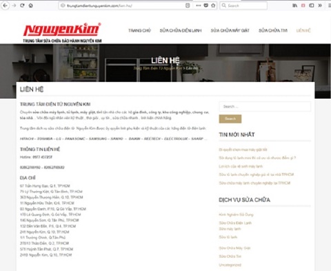 Chiêu giả mạo siêu thị điện máy để lừa người tiêu dùng