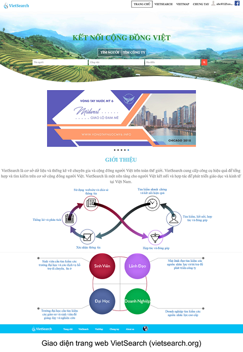 VietSearch.org - Kênh thông tin hữu ích cho giới trẻ Việt
