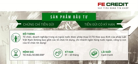 Ra mắt sản phẩm huy động vốn của VPB FC (Fe Credit)