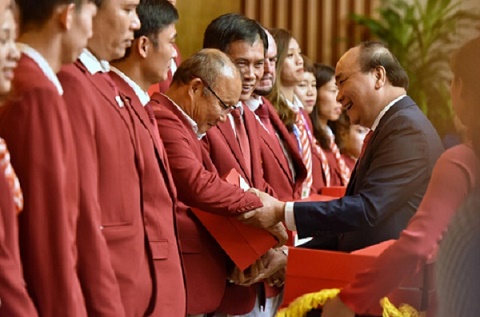 Thủ tướng: 'Thành tích tại Asiad 18 mang lại cảm giác lâng lâng khó tả'