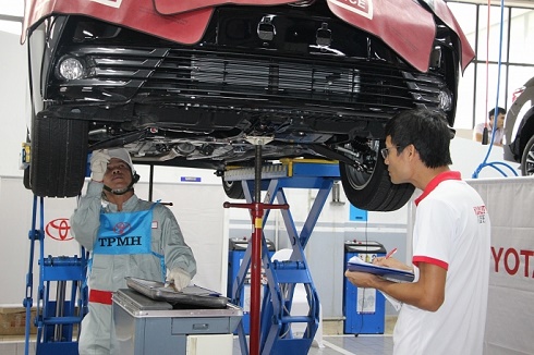 Toyota Việt Nam tổ chức vòng chung kết hội thi tay nghề Toyota 2018