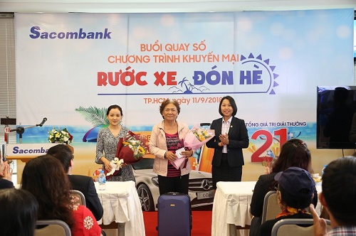 Giải thưởng Mercedes C200 của Sacombank đã tìm được chủ nhân.