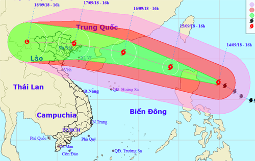 Ngày mai siêu bão vào biển Đông, các tỉnh lên kế hoạch cấm biển Các tỉnh thành ven biển phía bắc dự kiến cấm biển trước 10h ngày 16/9. Việc cho học si