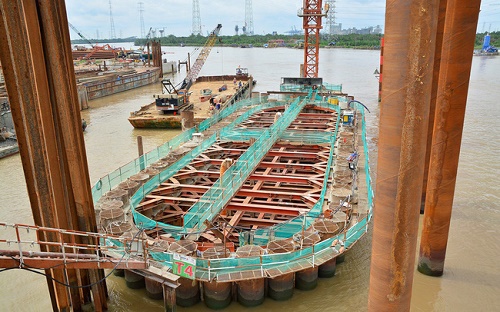 Chủ đầu tư dự án chống ngập 10.000 tỷ nói gì về việc bị nhà thầu tố dùng thép Trung Quốc?