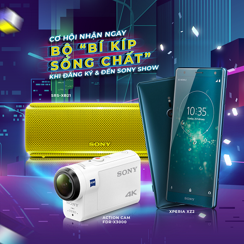 TP.HCM: Tưng bừng sự kiện Sony Show 2018