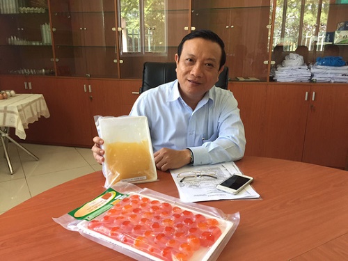 Lần đầu tiên xuất khẩu trứng vịt muối sang Úc