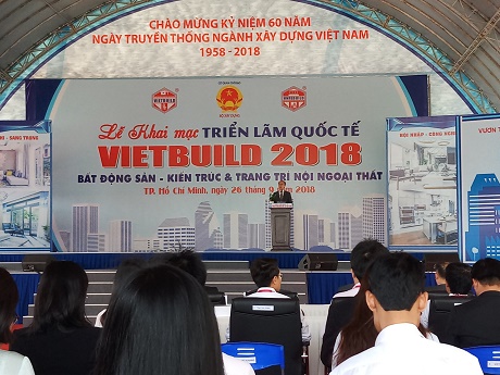 TP. Hồ Chí Minh: Khai mạc Triển lãm Vietbuild lần 2 - 2018