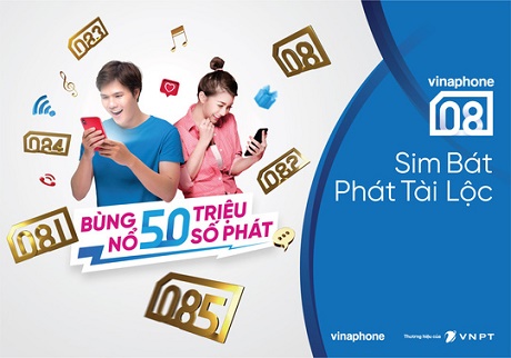 VinaPhone chính thức mở bán dải sim 