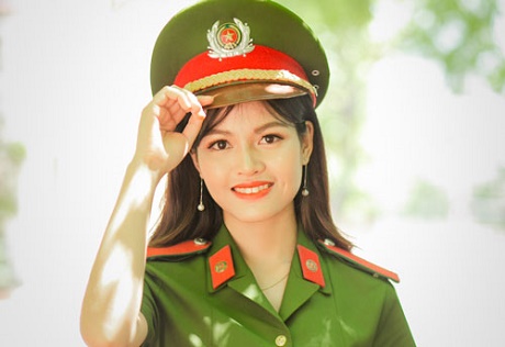 Thủ khoa kép của Học viện Cảnh sát nhân dân