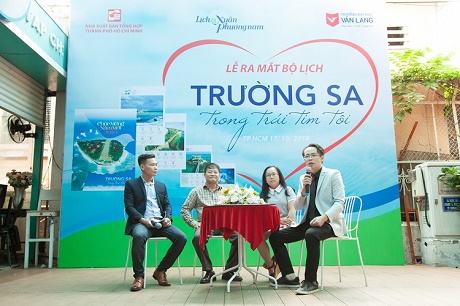 Quần đảo Trường Sa xuất hiện trên lịch Xuân 2019