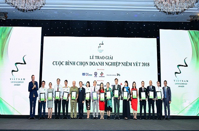 Lễ trao giải Cuộc bình chọn Doanh nghiệp niêm yết năm 2018