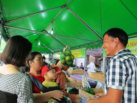 Chợ phiên nông sản nở rộ ở TP HCM