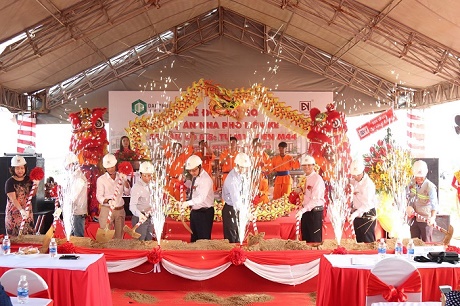 Tưng bừng Lễ khởi công dãy nhà phố thương mại tại khu đô thị Vạn Phúc