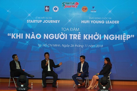 Tọa đàm “Khi người trẻ khởi nghiệp” đồng thời phát động cuộc thi “Hufi Young Leader”; Kick off dự án “Startup Journey”