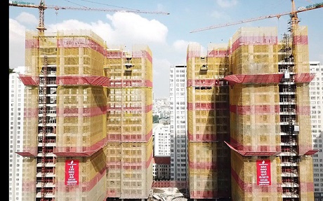 Quốc Cường Gia Lai cất nóc khu phức hợp Central Premium tại Quận 8