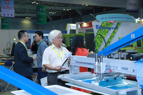 Khai mạc triển lãm quốc thiết bị và công nghệ In Thêu dệt may lần thứ 4 - VIETNAM TEXPRINT 2018