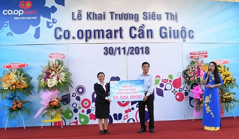 Saigon Co.op khai trương liên tiếp 3 siêu thị Co.opmart trong tuần
