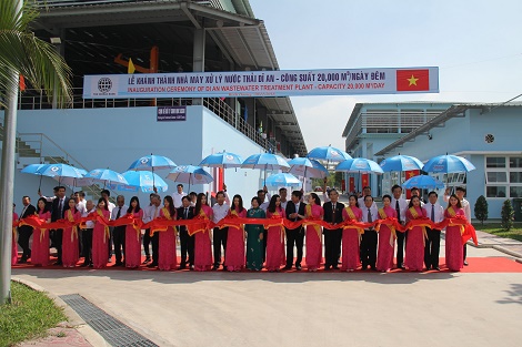Khánh thành nhà máy xử lý nước thải 115 triệu USD tại Dĩ An – Bình Dương