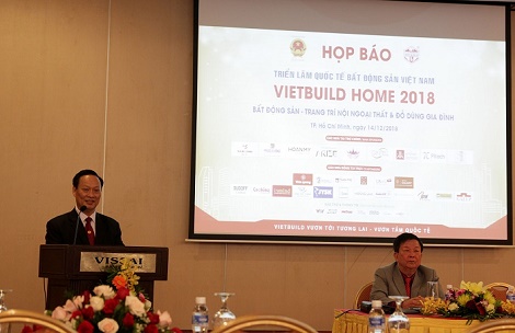 Sắp diễn ra Triển lãm Vietbuild Home 2018 với 2200 gian hàng