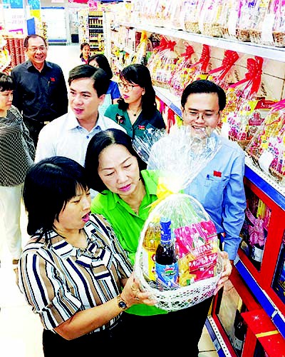 Giỏ quà Tết 2019 khởi động sớm