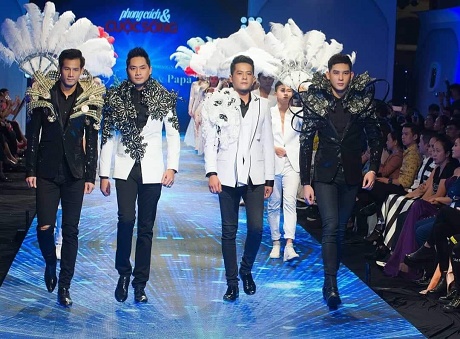 Tùng Lâm, Hoàng Kỳ Nam, Bá Thắng đẳng cấp với trang phục CoCo&PaPa tại Đại Hội Mỹ Nam