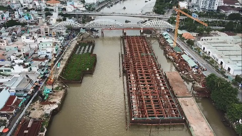 Soi tiến độ dự án chống ngập 10.000 tỷ tại TP.HCM trước ngày tái khởi động