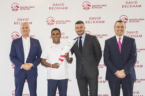 David Beckham dự sinh nhật lần thứ 19 của AIA Việt Nam
