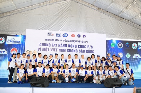 “Ngày Sức Khỏe Răng Miệng Thế Giới” 20/03 với chủ đề “Cùng P/S Bảo vệ nụ cười Việt Nam”