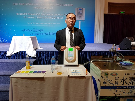 Công ty cổ phần nước Hoàng Minh độc quyền phân phối máy tạo nước ion kiềm của Tập đoàn OSG  Nhật Bản