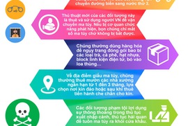 Ma túy tính bằng tấn và chiêu trò của các ông