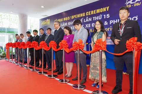 Khai mạc Triển lãm Quốc tế lần thứ 15 về Công nghiệp Ô tô, Xe máy, Xe điện và Công nghiệp Hỗ trợ (Saigon Autotech & Accessories 2019)