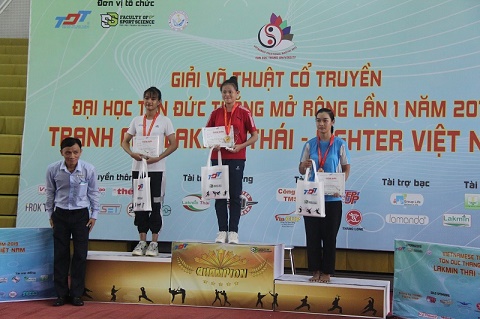 Bế mạc “Giải võ thuật cổ truyền Đại học Tôn Đức Thắng mở rộng lần thứ nhất năm 2019 - Tranh cúp Lakmin Thái – Fighter Việt Nam”