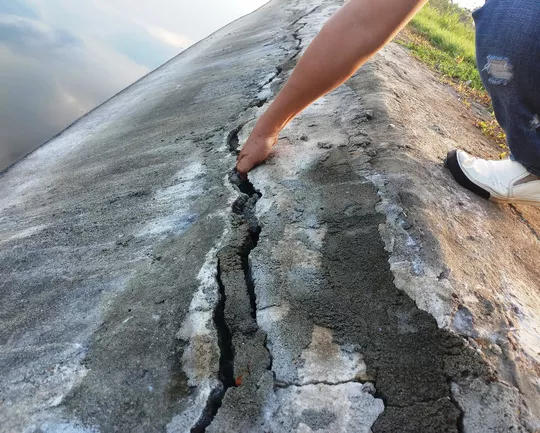 Cận cảnh dự án 7,6 triệu USD xuống cấp