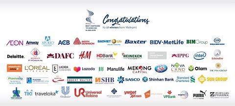 Những công ty tại Việt Nam được công nhận có môi trường làm việc tốt nhất Châu Á